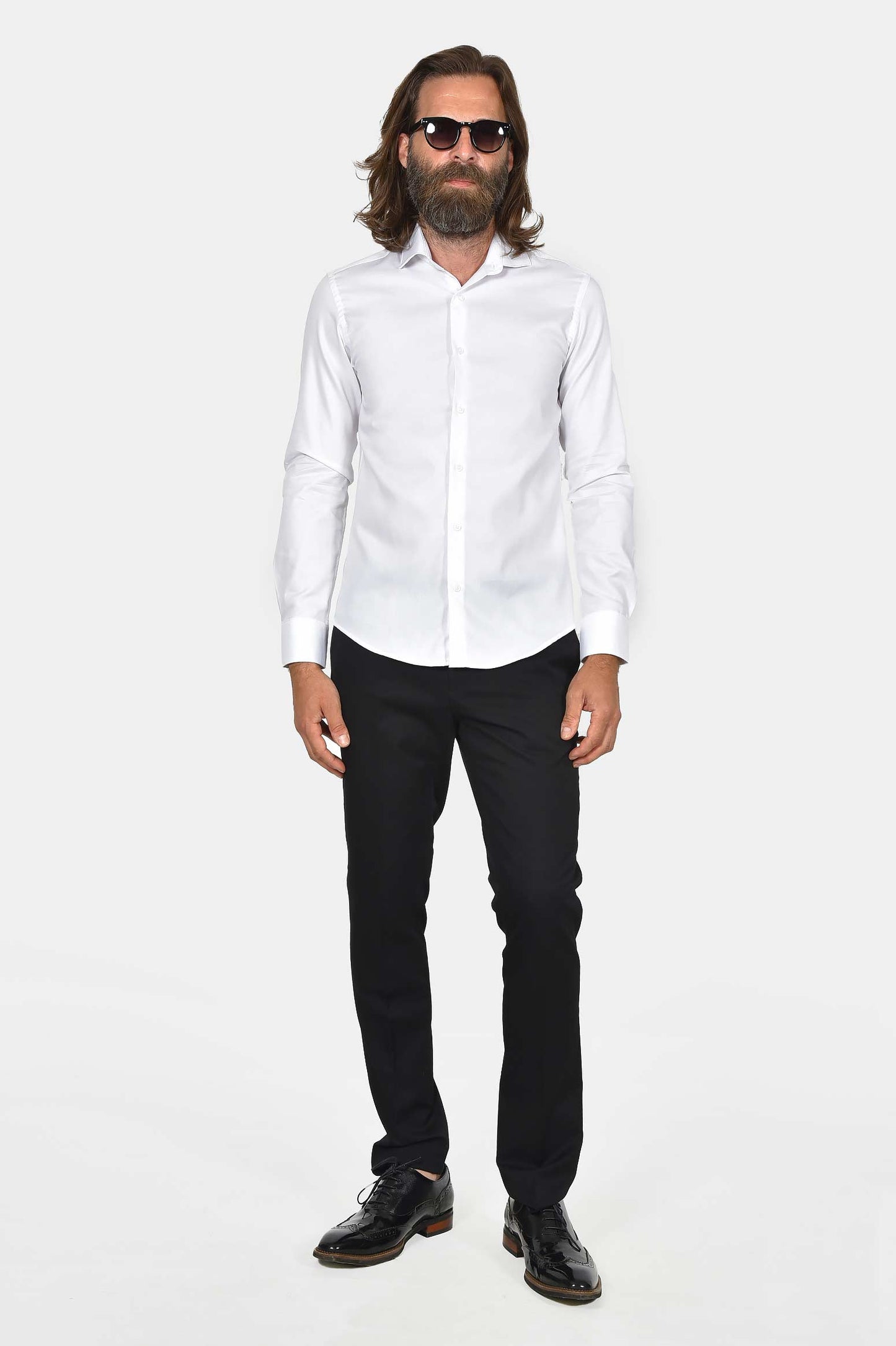 ανδρικό-βαμβακερό-επίσημο-πουκάμισο-με-μικροσχέδιο-στην-ύφανση