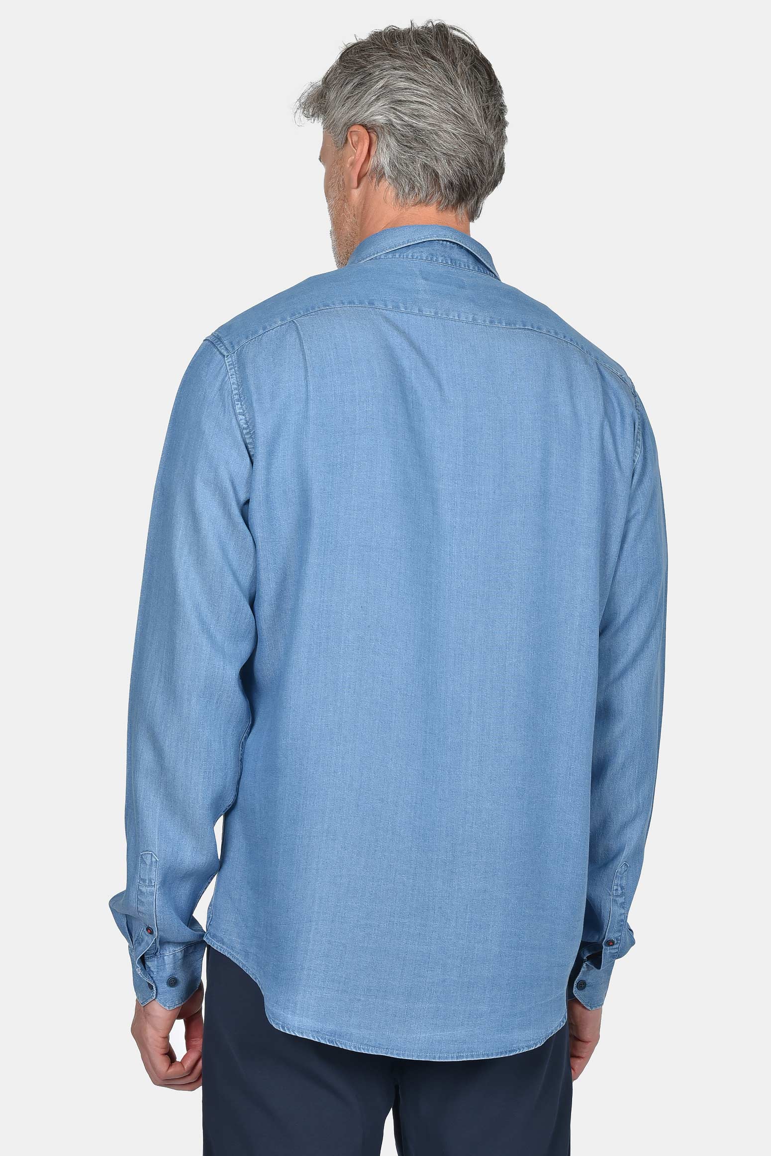 ανδρικό-τζιν-πουκάμισο-100%-tencel