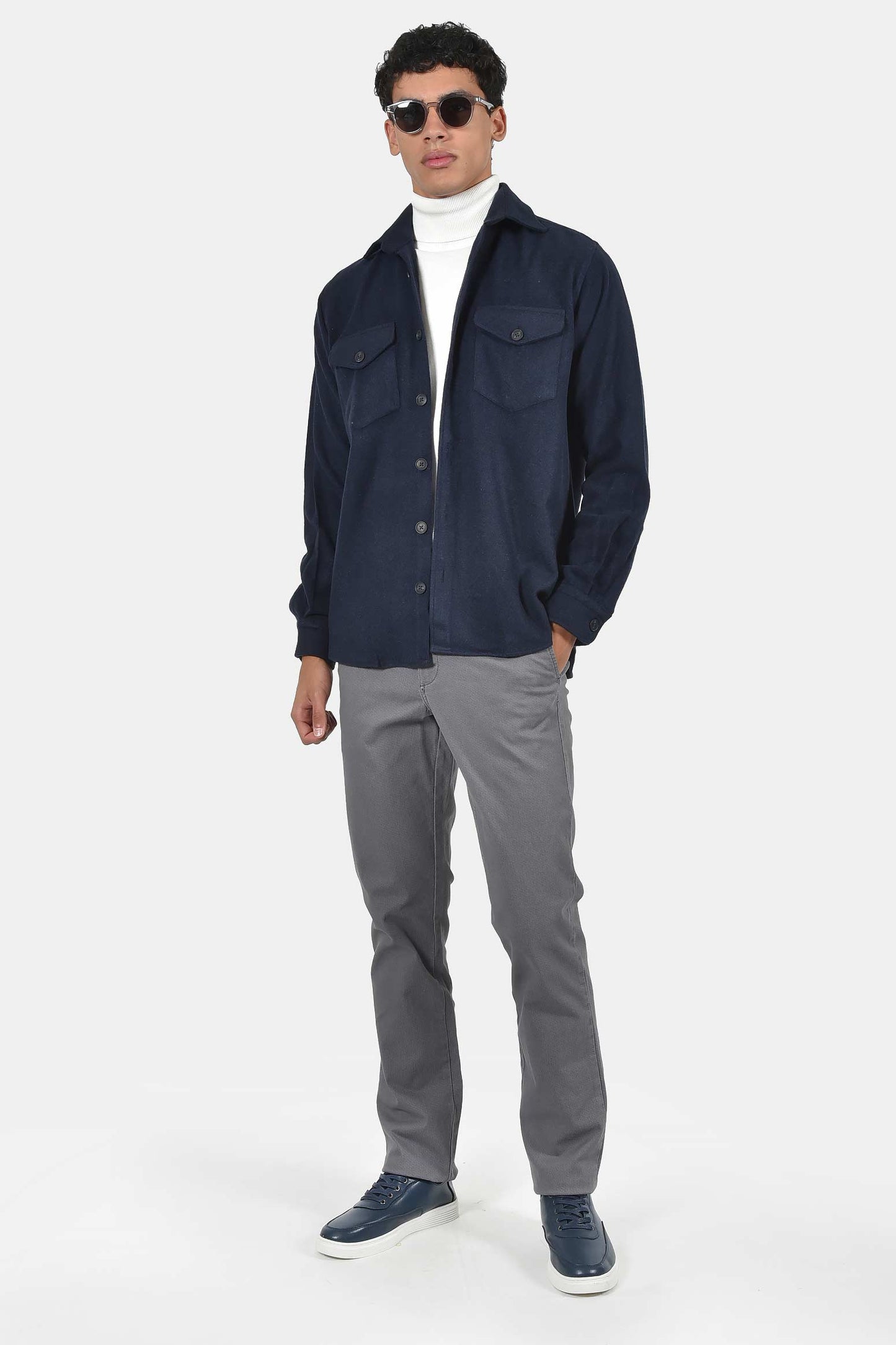 ανδρικό-overshirt-normal-fit-με-μπροστινές-τσέπες
