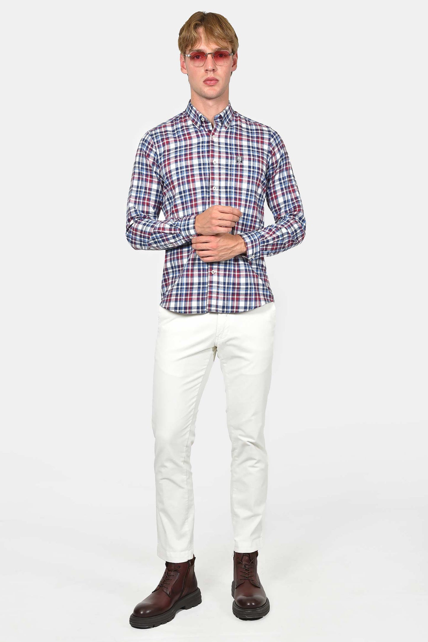 ανδρικό-καρό-πουκάμισο-custom-fit-από-100%-βαμβάκι-ιδανικό-για-κομψό-στυλ