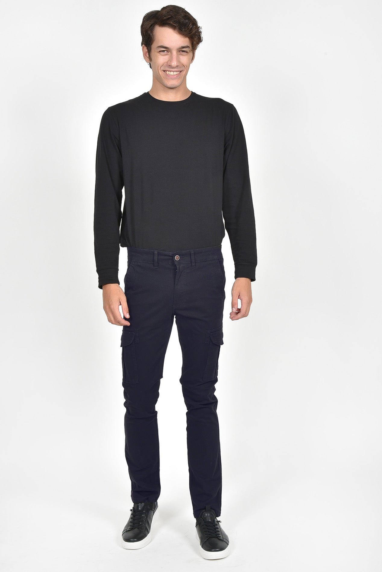 ανδρικό-cargo-παντελόνι-normal-fit-βαμβακερό