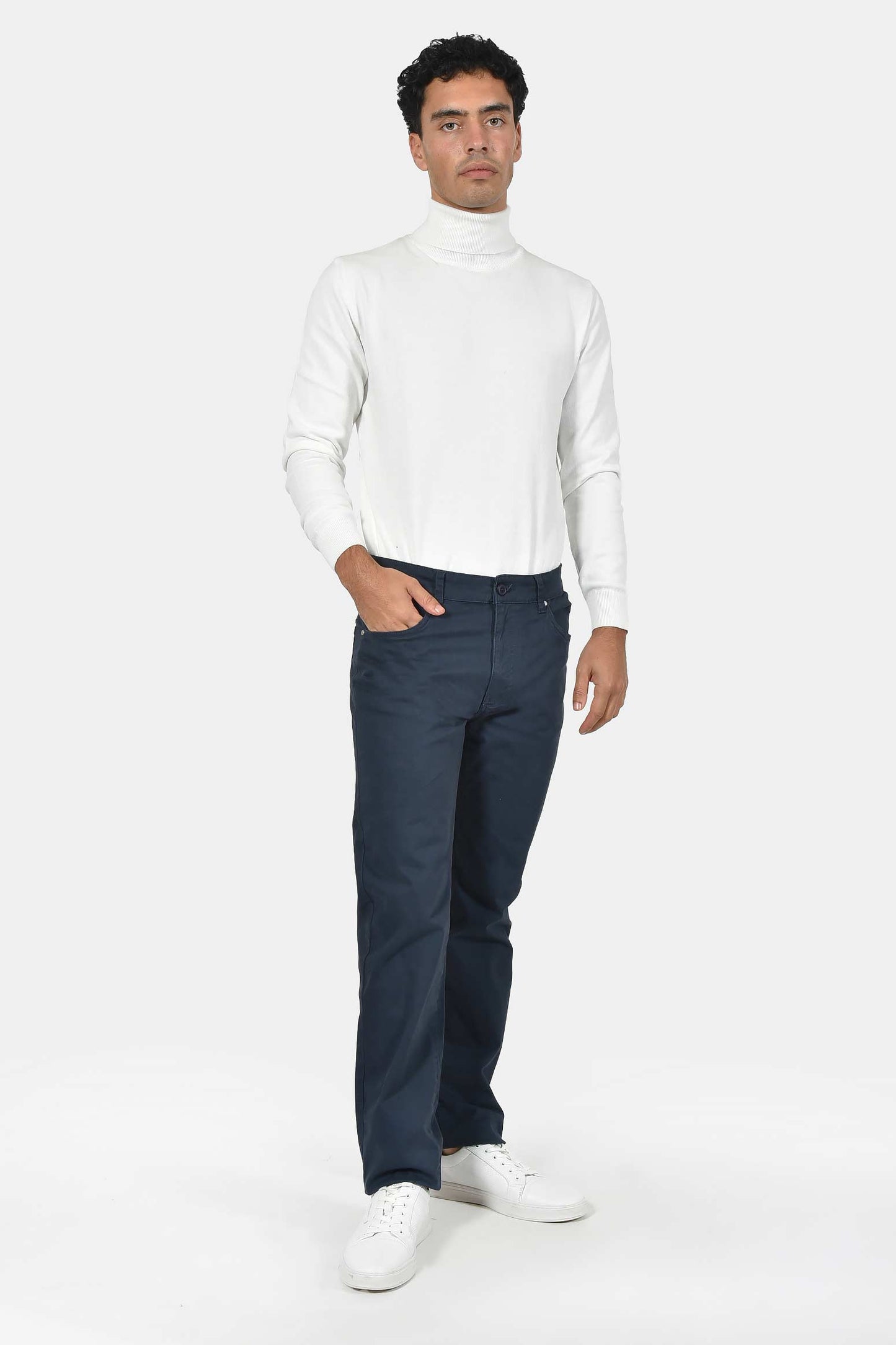 ανδρικό-πεντάτσεπο-βαμβακερό-παντελόνι-regular-fit