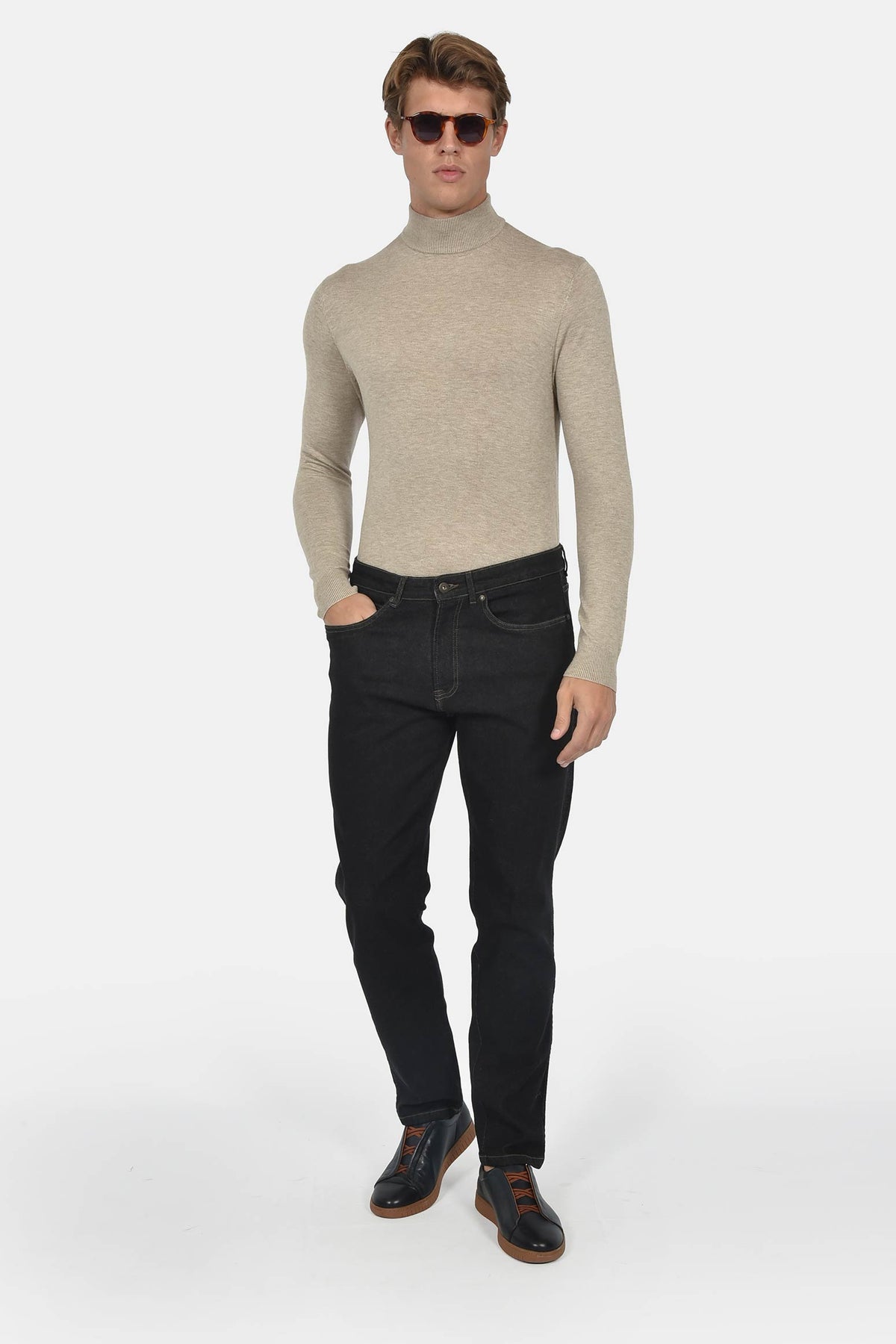 ανδρικό-τζιν-παντελόνι-βαμβακερό-tapered-fit-για-casual-&-smart-εμφανίσεις