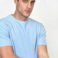 ανδρικό-μονόχρωμο-καλοκαιρινό-t-shirt