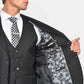 ανδρικό-ελαστικό-κοστούμι-με-γιλέκο-slim-fit