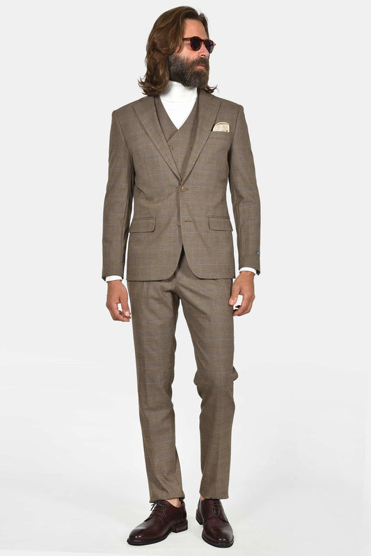 ανδρικό-κοστούμι-με-γιλέκο-slim-fit-εκλεπτυσμένο-στυλ-με-ελαστικότητα