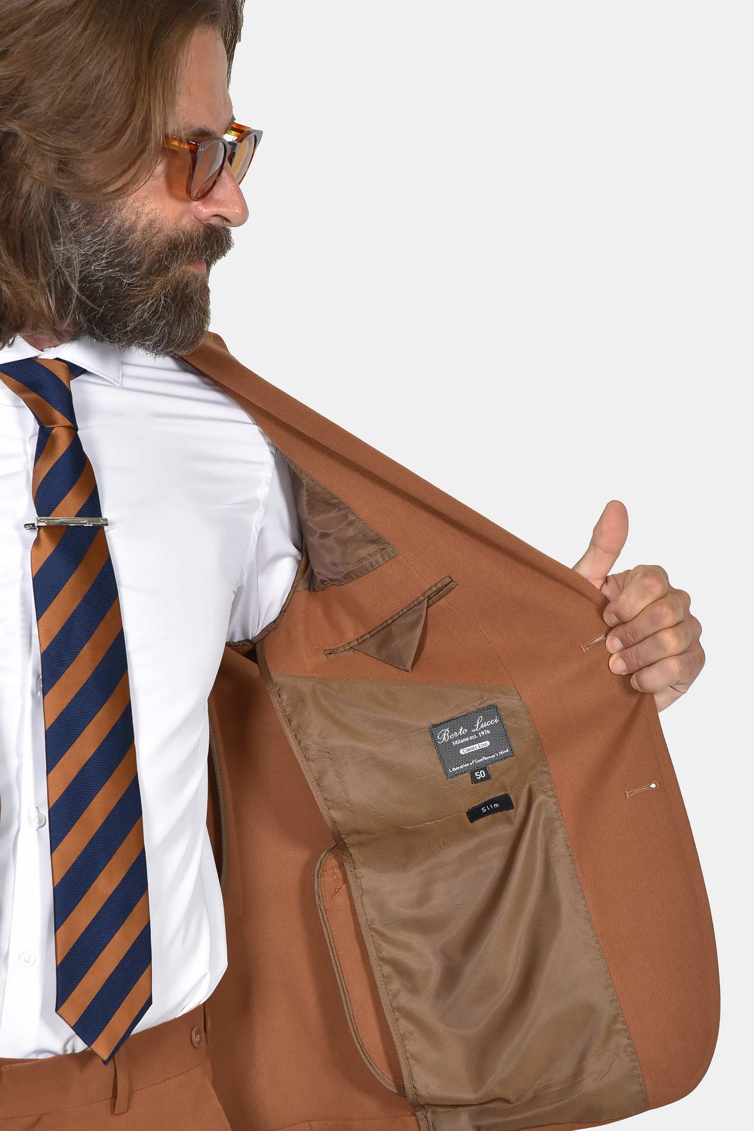 ανδρικό-κοστούμι-slim-fit-peach-feeling