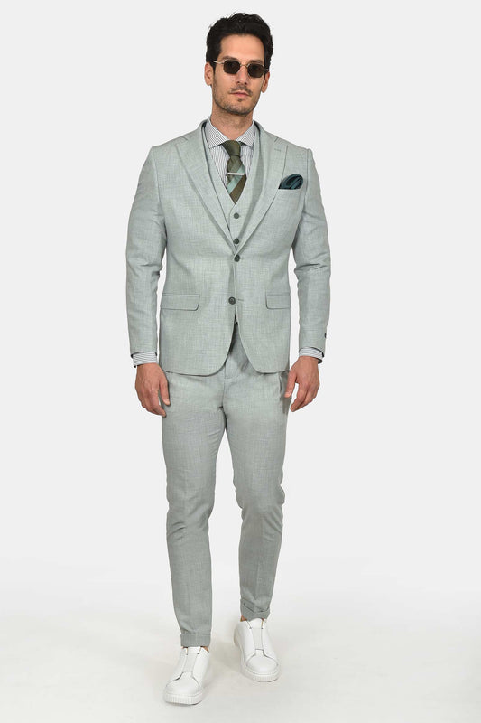 ανδρικό-κοστούμι-με-γιλέκο-slim-fit-classic-line-mix-wool-με-κομψή-tailored-εφαρμογή