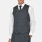 ανδρικό-κοστούμι-με-σταυρωτό-γιλέκο-slim-fit-&-μυτερό-πέτο-για-επίσημες-εμφανίσεις