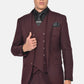 ανδρικό-κοστούμι-με-σταυρωτό-γιλέκο-slim-fit-&-μυτερό-πέτο-για-επίσημες-εμφανίσεις