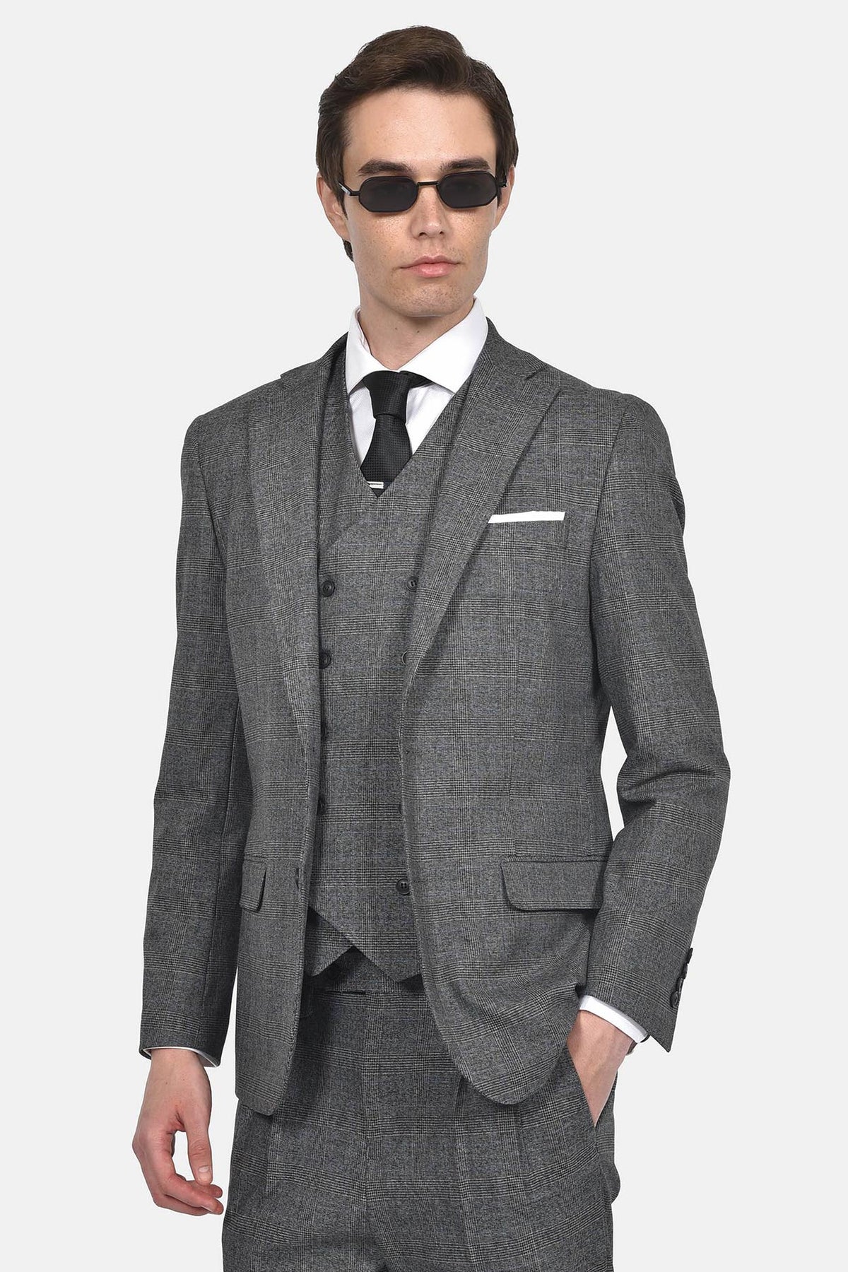 ανδρικό-κοστούμι-με-γιλέκο-slim-fit-με-μαλλί-&-καρό-σχέδιο-για-διαχρονική-κομψότητα