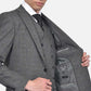 ανδρικό-κοστούμι-με-γιλέκο-slim-fit-με-μαλλί-&-καρό-σχέδιο-για-διαχρονική-κομψότητα