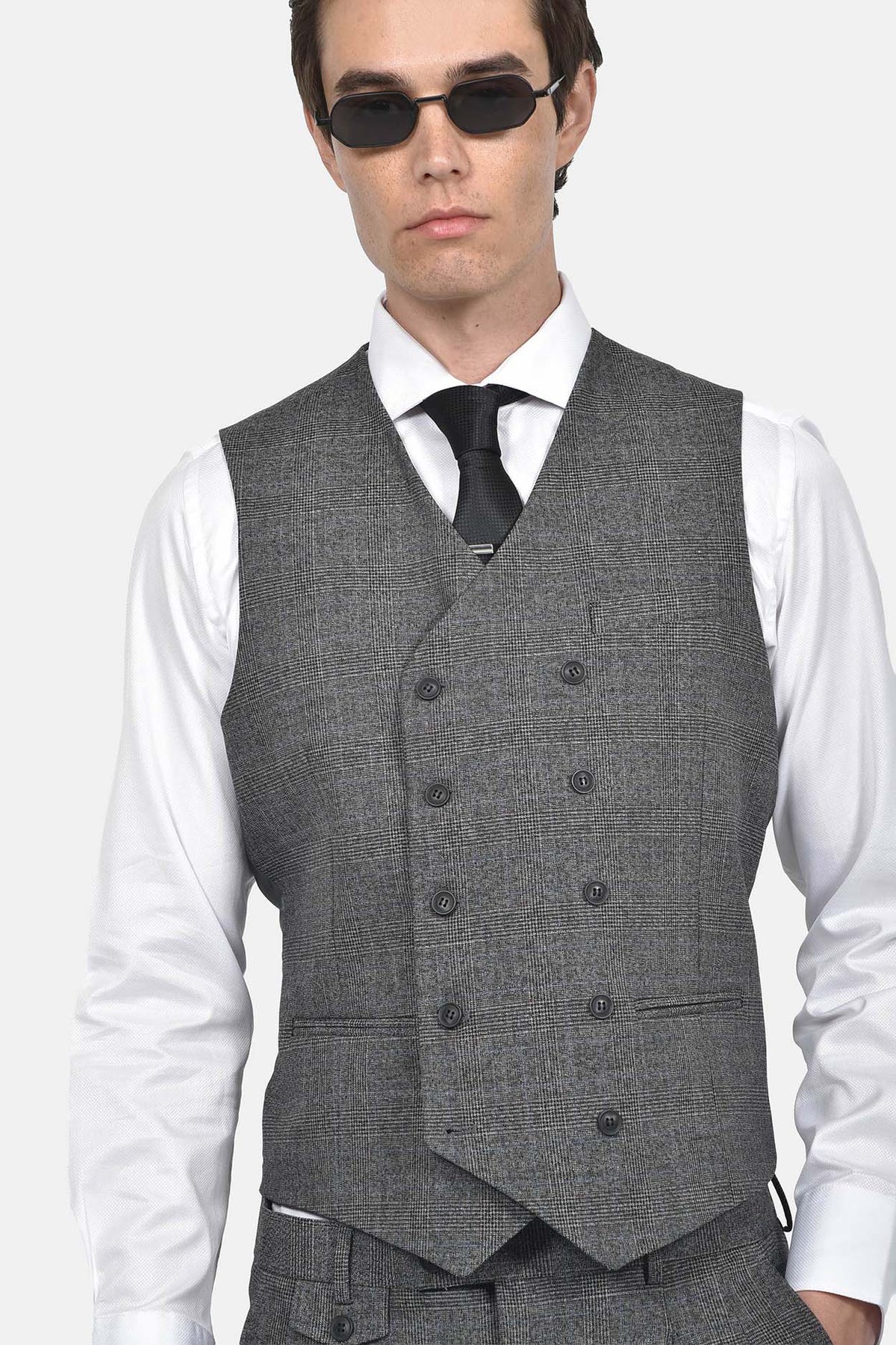 ανδρικό-κοστούμι-με-γιλέκο-slim-fit-με-μαλλί-&-καρό-σχέδιο-για-διαχρονική-κομψότητα