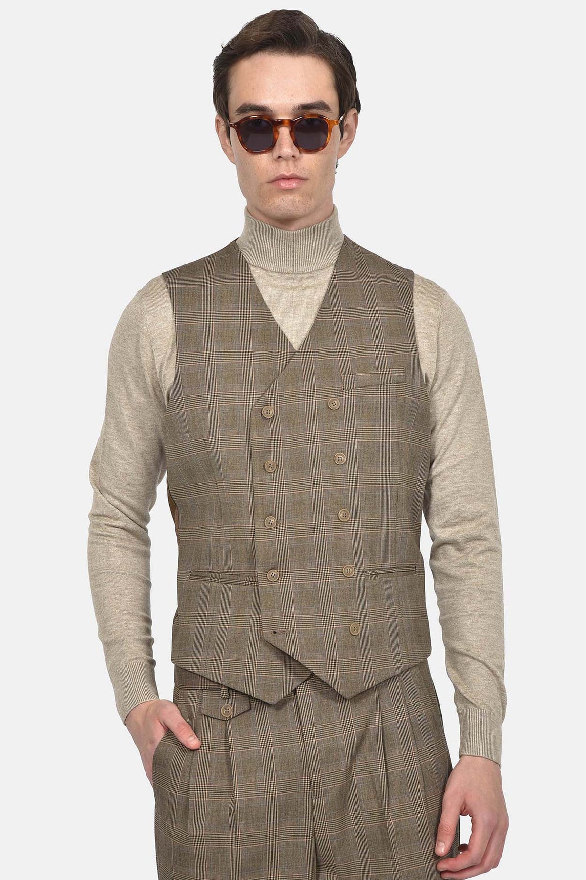ανδρικό-κοστούμι-με-γιλέκο-slim-fit-με-μαλλί-&-καρό-σχέδιο-για-διαχρονική-κομψότητα