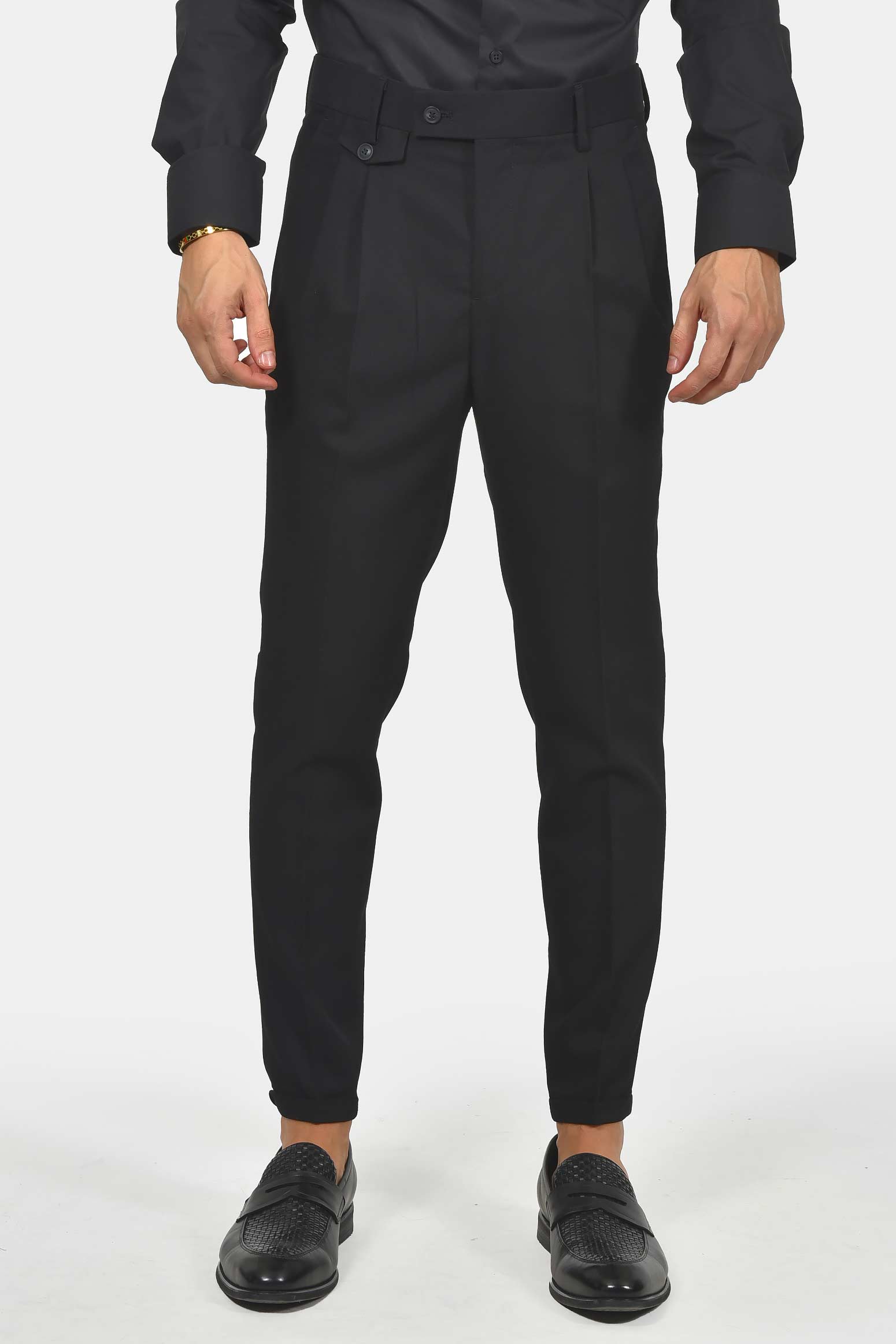 ανδρικό-επίσημο-παντελόνι-με-διπλή-πιέτα-και-ρεβέρ