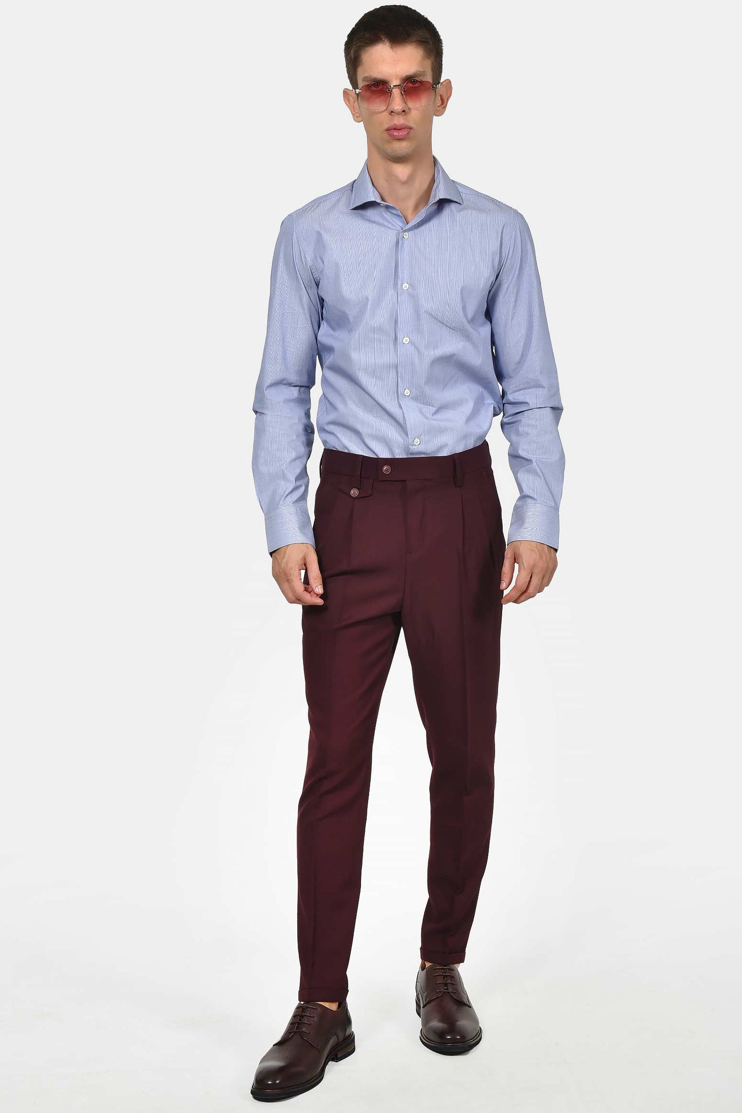 ανδρικό-επίσημο-παντελόνι-με-πιέτα-και-ρεβέρ