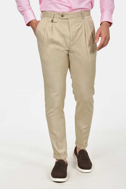 ανδρικό-επίσημο-παντελόνι-slim-fit-με-πιέτες-&-τσάκιση-για-κομψή-εμφάνιση 