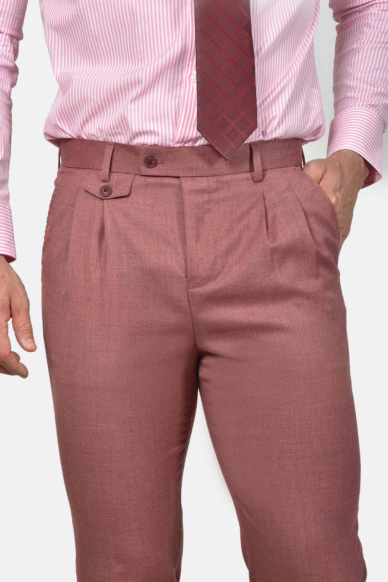 ανδρικό-επίσημο-παντελόνι-slim-fit-με-πιέτες-&-τσάκιση-για-κομψή-εμφάνιση 