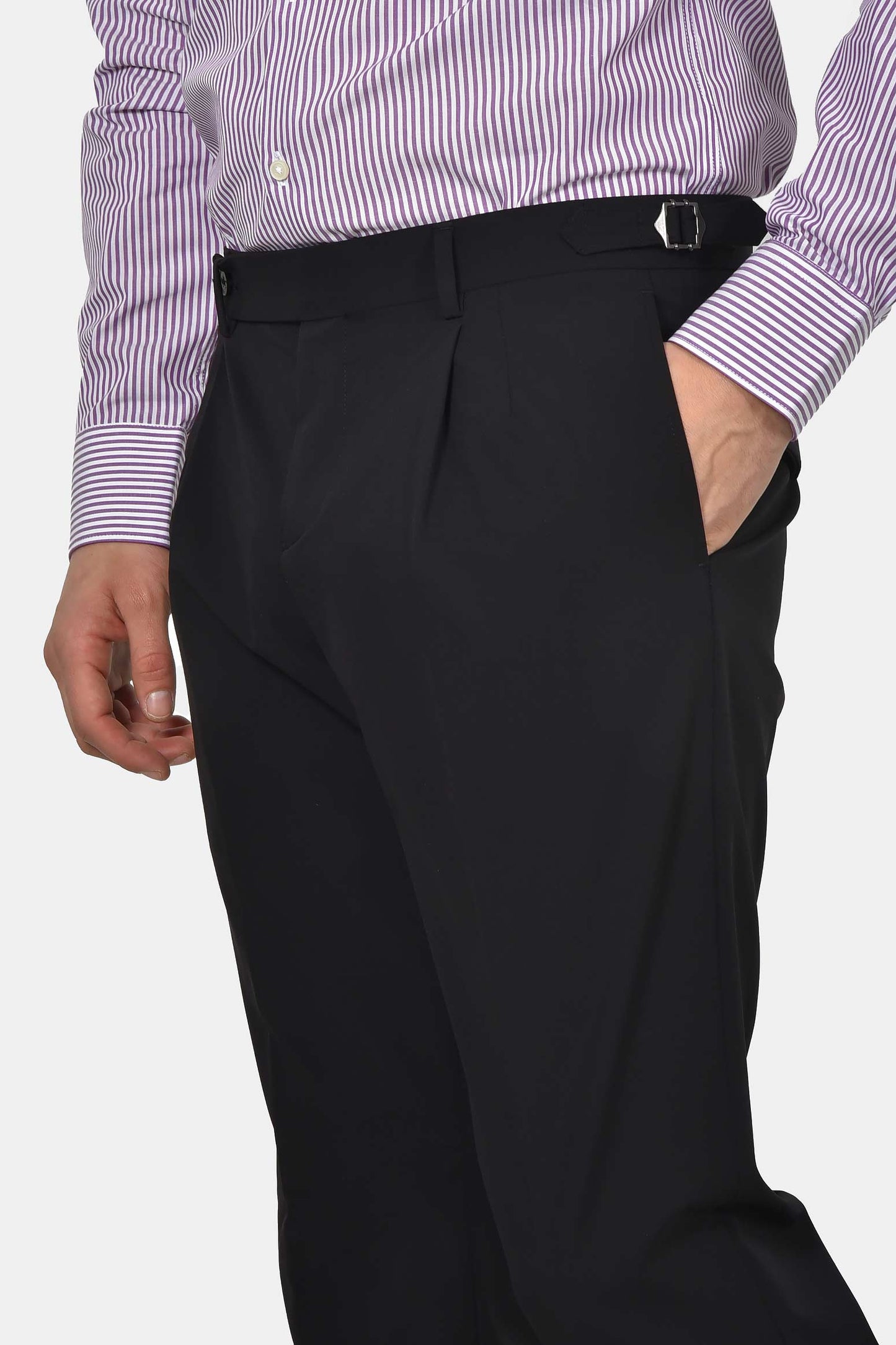 ανδρικό-επίσημο-παντελόνι-slim-fit-με-πιέτα-και-ελαστική-άνεση