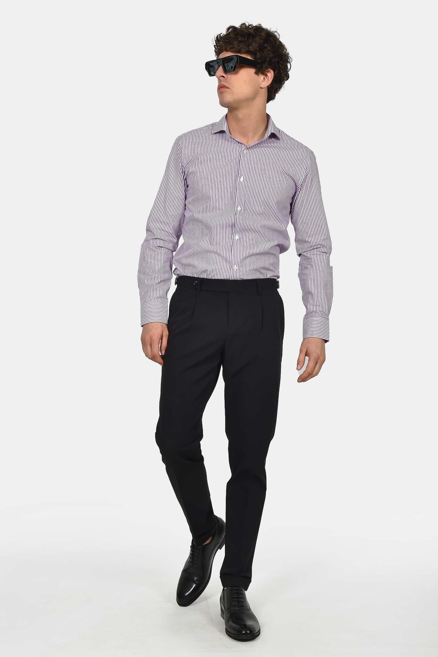 ανδρικό-επίσημο-παντελόνι-slim-fit-με-πιέτα-και-ελαστική-άνεση