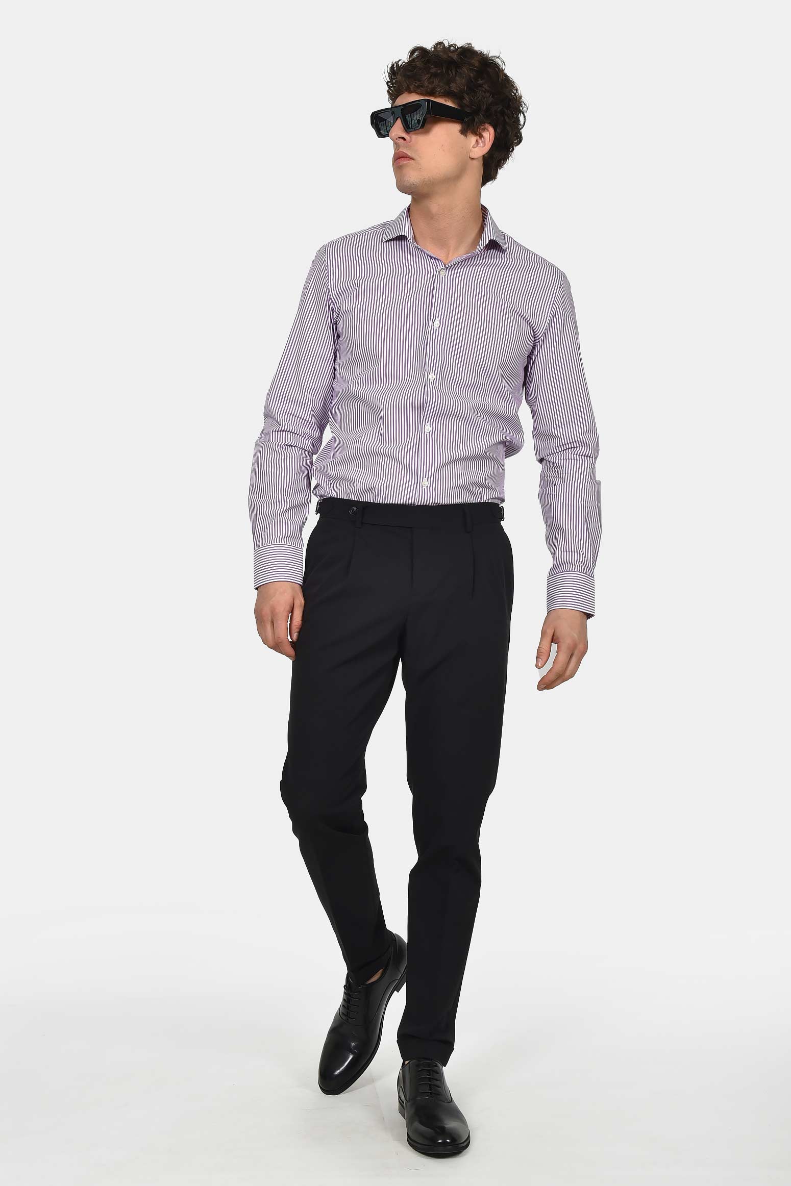 ανδρικό-επίσημο-παντελόνι-slim-fit-με-πιέτα-και-ελαστική-άνεση