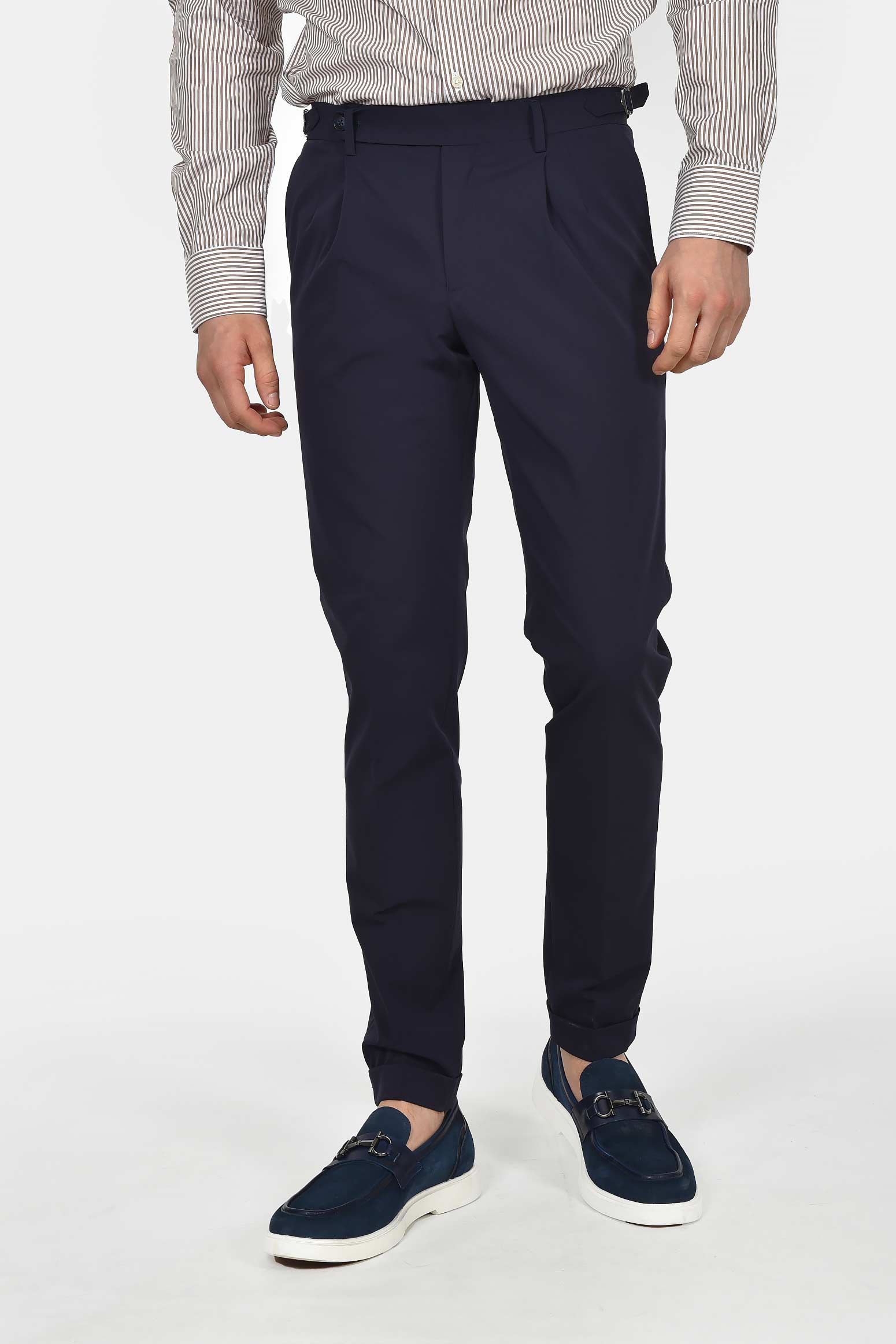 ανδρικό-επίσημο-παντελόνι-slim-fit-με-πιέτα-και-ελαστική-άνεση