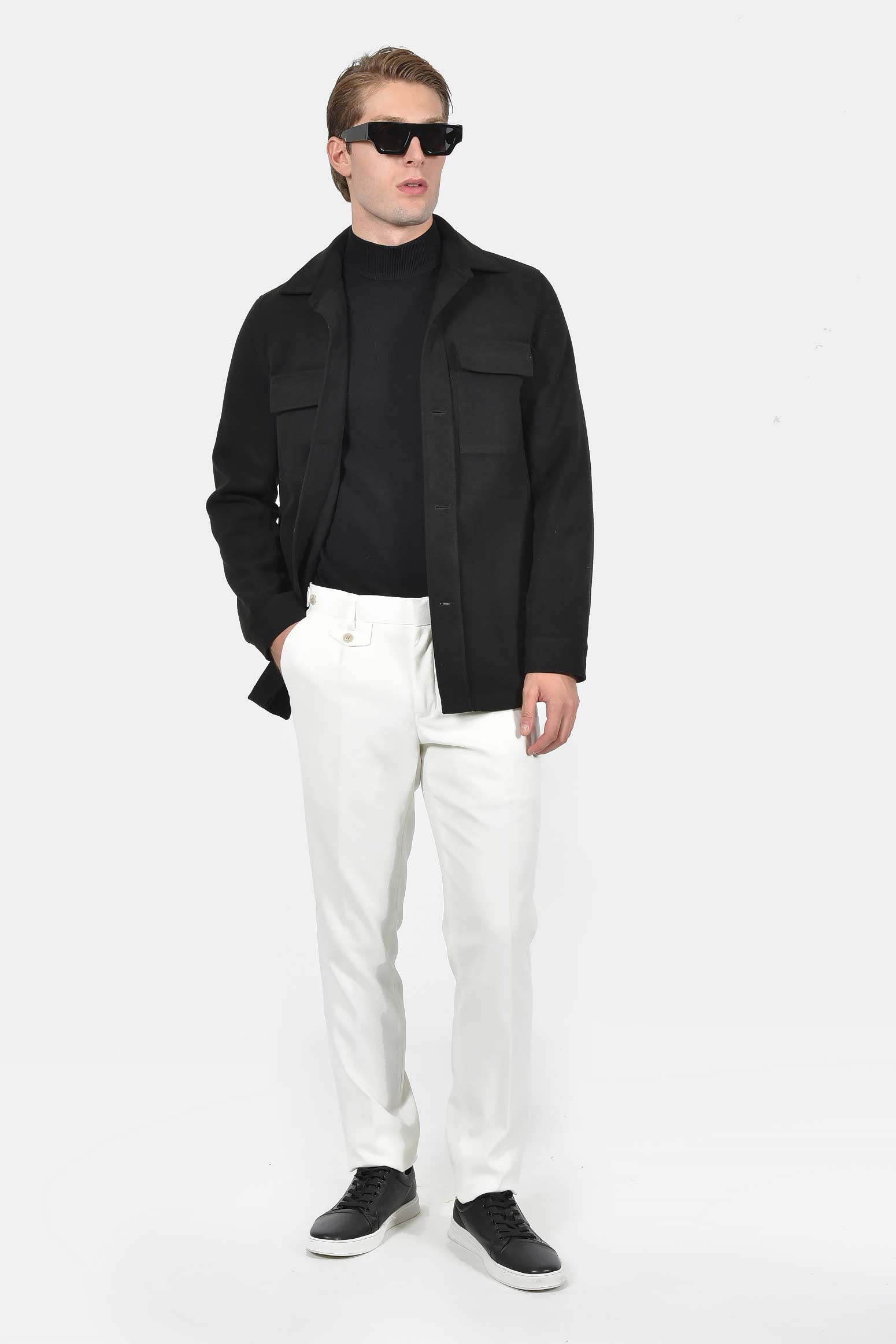 ανδρικό-shacket-normal-fit-με-τσέπες-στο-στήθος