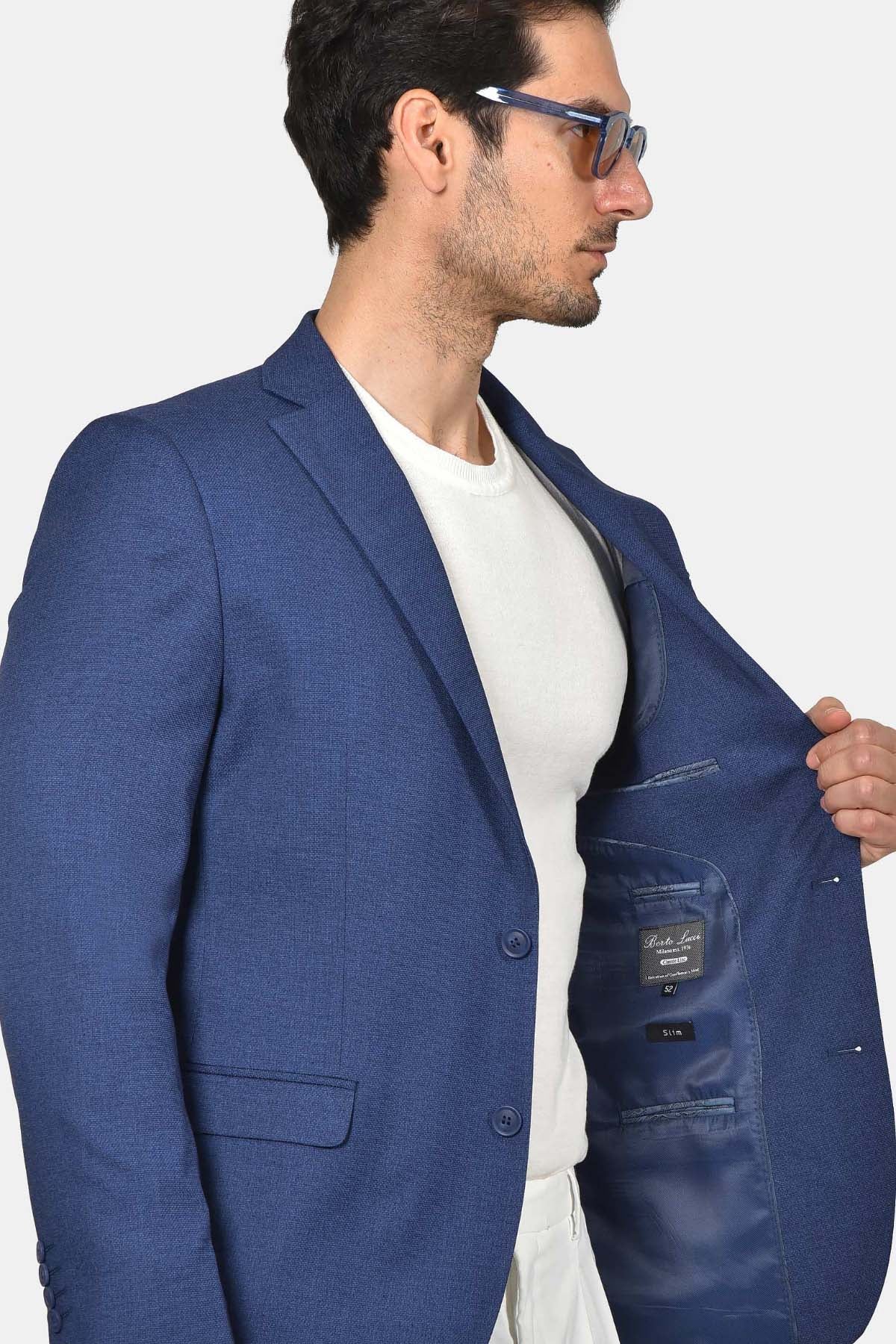 ανδρικό-σακάκι-slim-fit-classic-line-με-ελαστική-άνεση-&-διακριτή-υφή