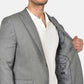 ανδρικό-σακάκι-slim-fit-classic-line-με-ελαστική-άνεση-&-διακριτή-υφή
