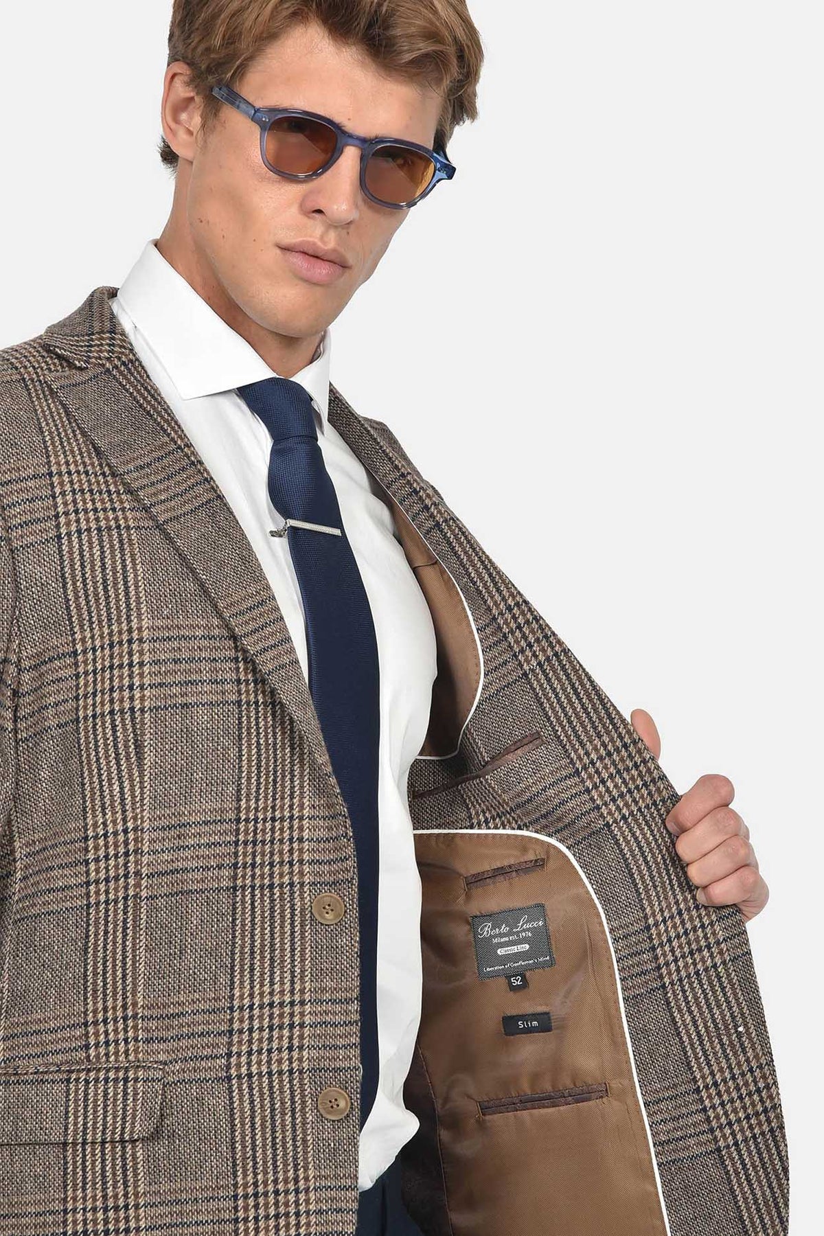 ανδρικό-καρό-σακάκι-slim-fit-με-wool-σύνθεση-&-notch-πέτο-για-χειμερινές-εμφανίσεις