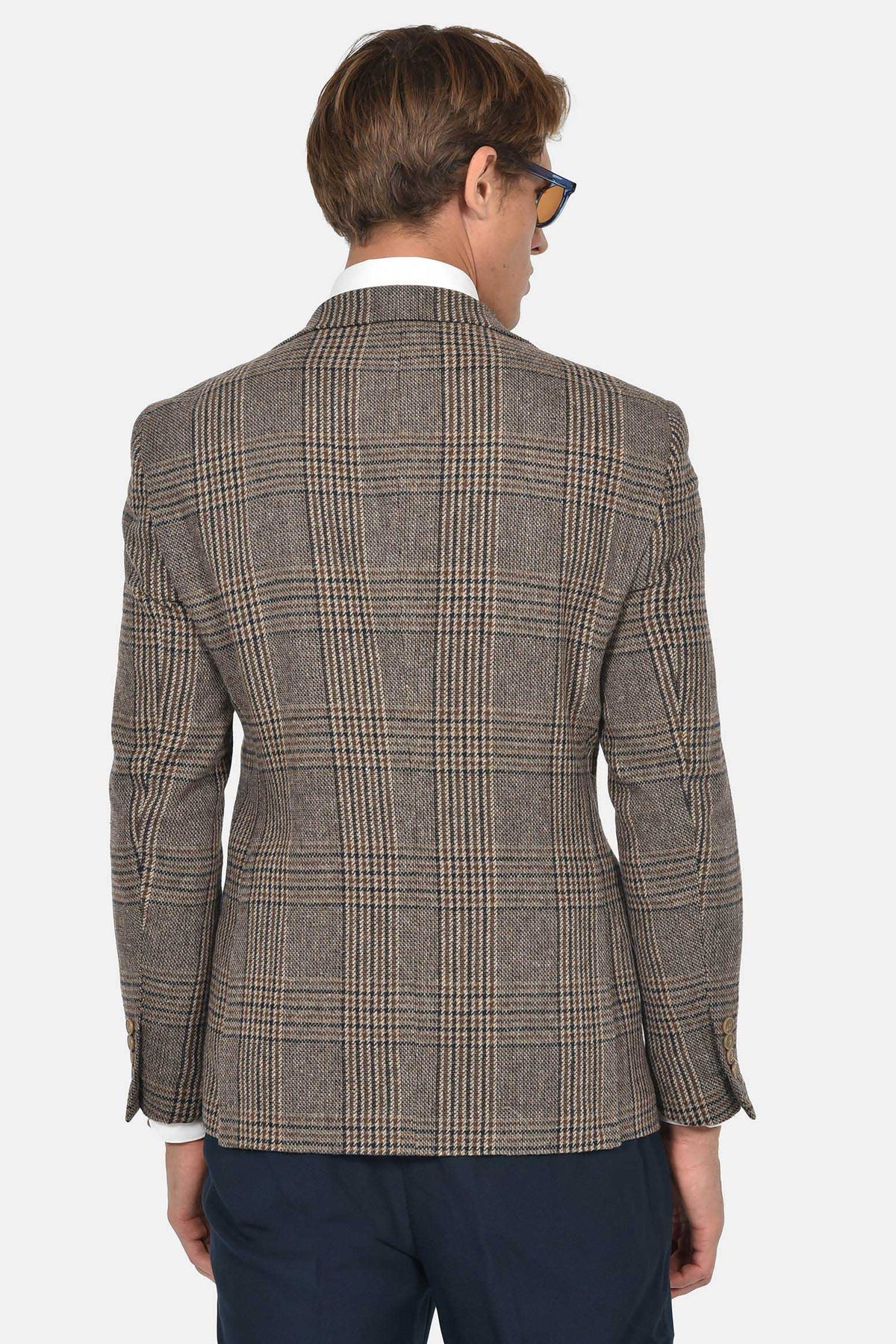 ανδρικό-καρό-σακάκι-slim-fit-με-wool-σύνθεση-&-notch-πέτο-για-χειμερινές-εμφανίσεις