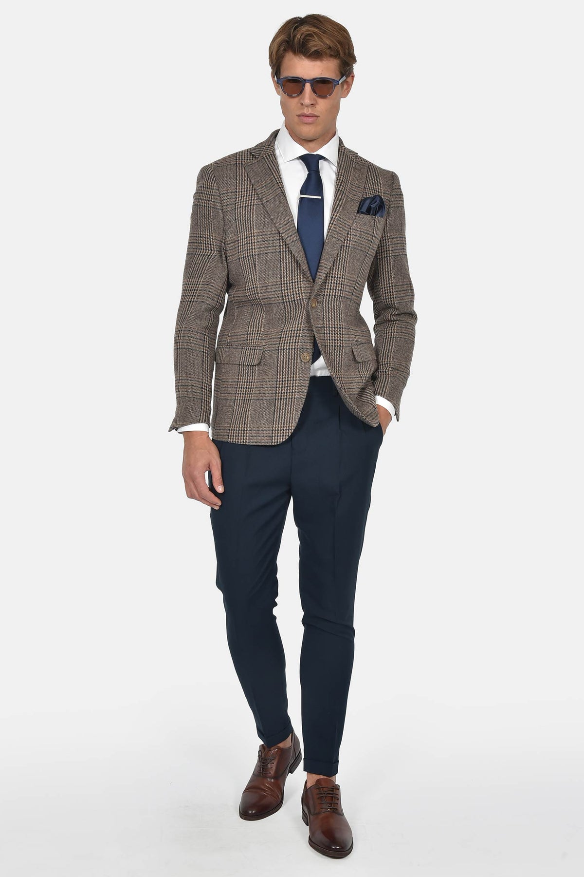 ανδρικό-καρό-σακάκι-slim-fit-με-wool-σύνθεση-&-notch-πέτο-για-χειμερινές-εμφανίσεις
