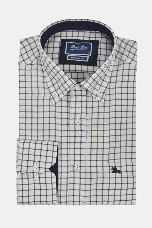 ανδρικό-καρό-πουκάμισο-normal-fit-με-γιακά-button-down-που-δεν-τσαλακώνει-εύκολα