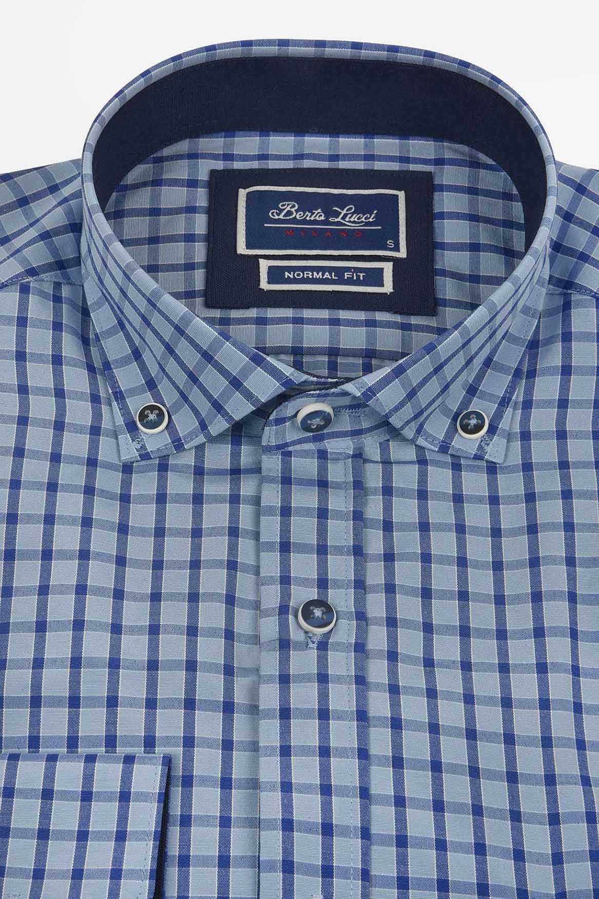 ανδρικό-καρό-πουκάμισο-normal-fit-με-button-down-γιακά-ιδανικό-για-όλη-την-ημέρα