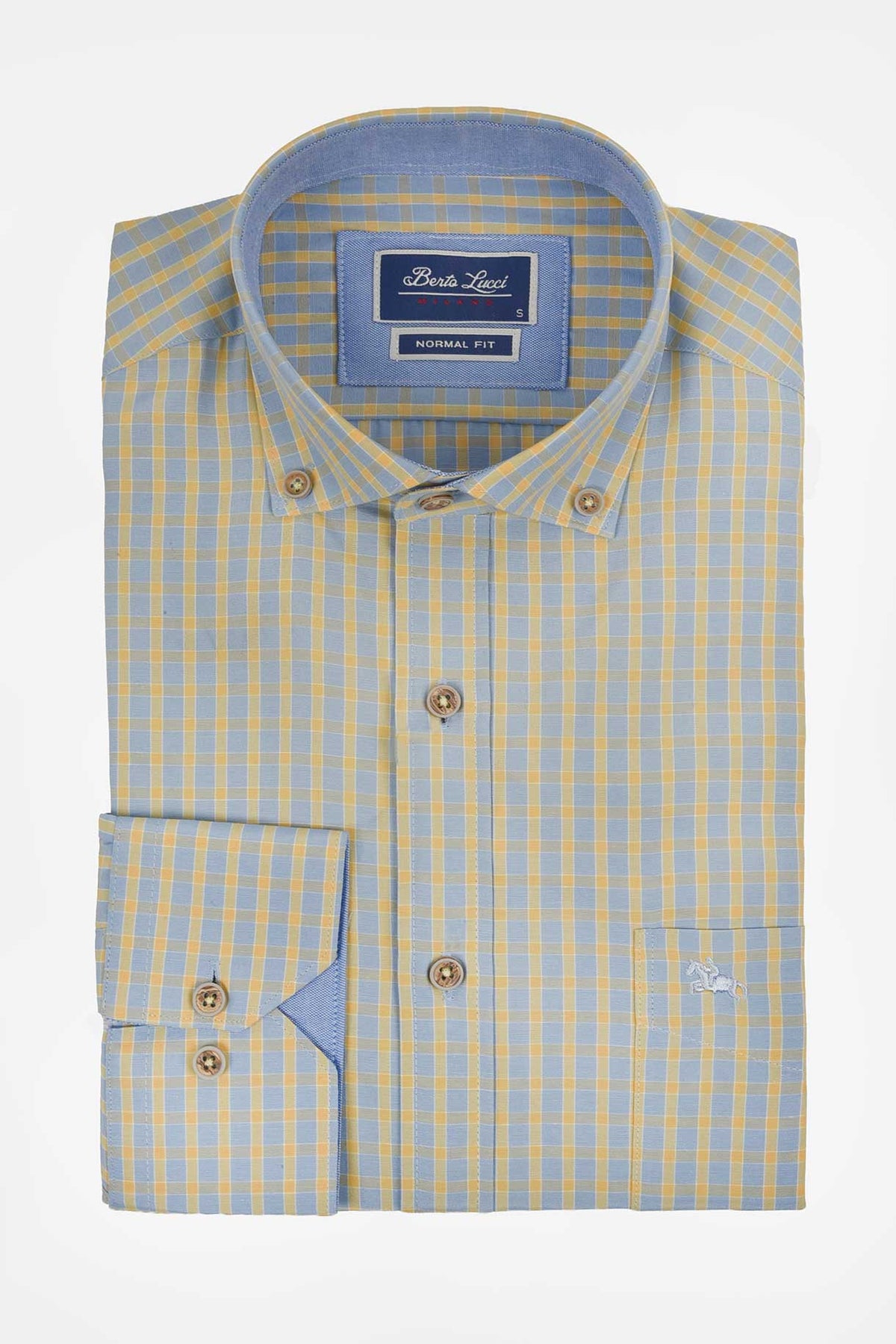 ανδρικό-καρό-πουκάμισο-normal-fit-με-button-down-γιακά-ιδανικό-για-όλη-την-ημέρα