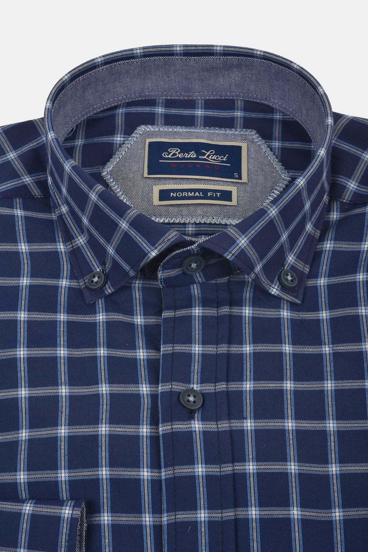 ανδρικό-καρό-πουκάμισο-normal-fit-με-γιακά-button-down-που-φοριέται-εύκολα
