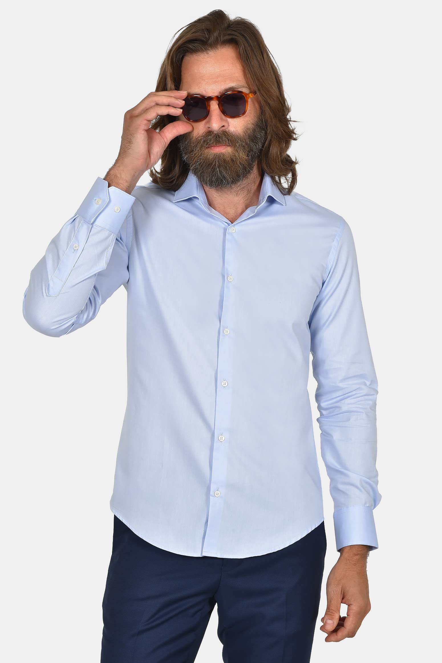 ανδρικό-βαμβακερό-πουκάμισο-με-σχέδιο-ψαροκόκκαλο