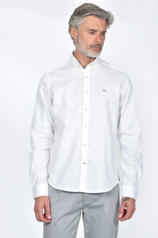 ανδρικό-πουκάμισο-με-γιακά-button-down-100%-βαμβάκι