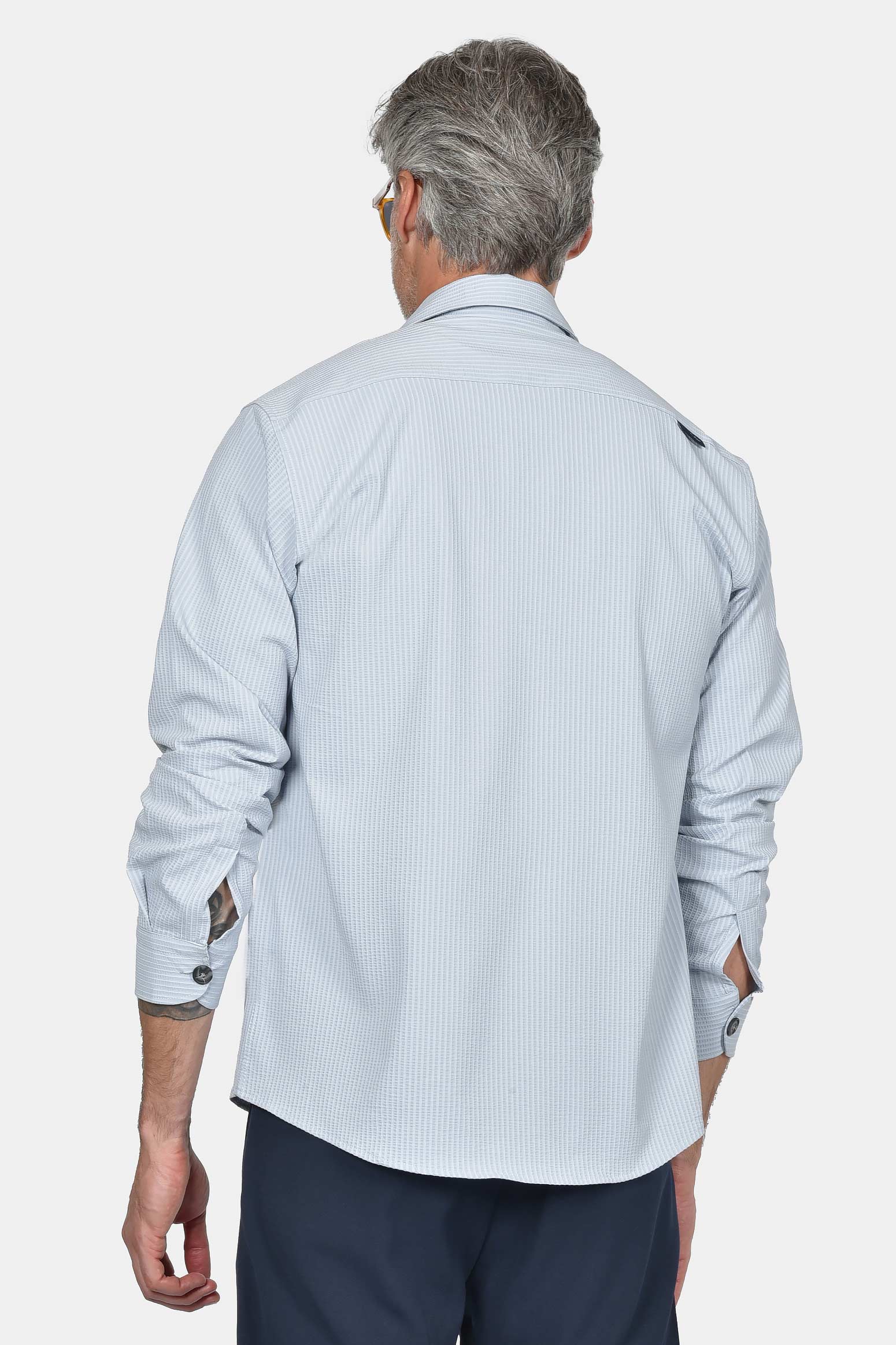 ανδρικό-γκοφρέ-πουκάμισο-100%-βαμβάκι