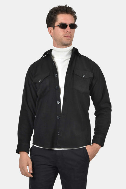 ανδρικό-overshirt-normal-fit-με-μπροστινές-τσέπες