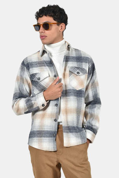 ανδρικό-καρό-overshirt-normal-fit