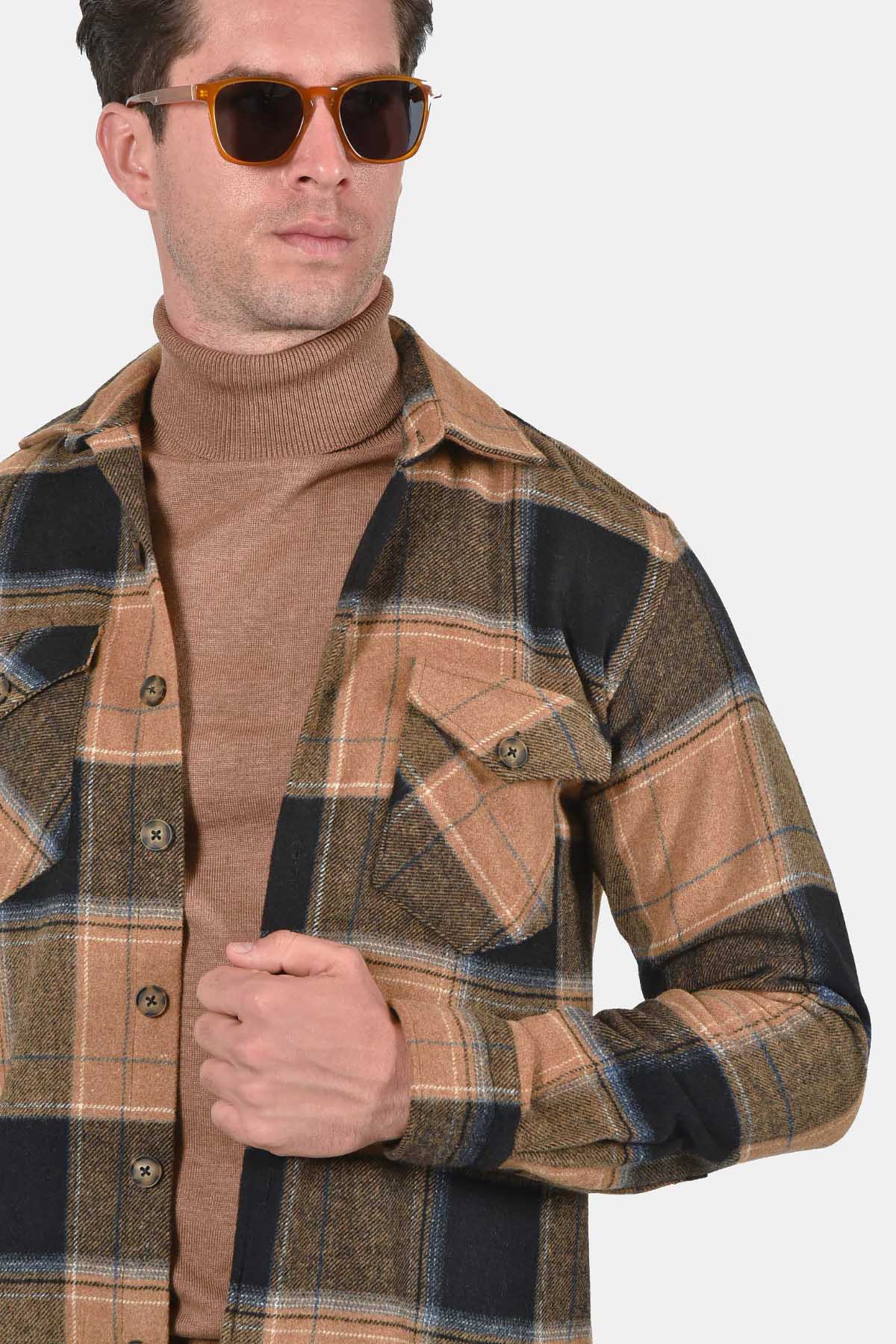 ανδρικό-overshirt-normal-fit-με-μεγάλο-καρό