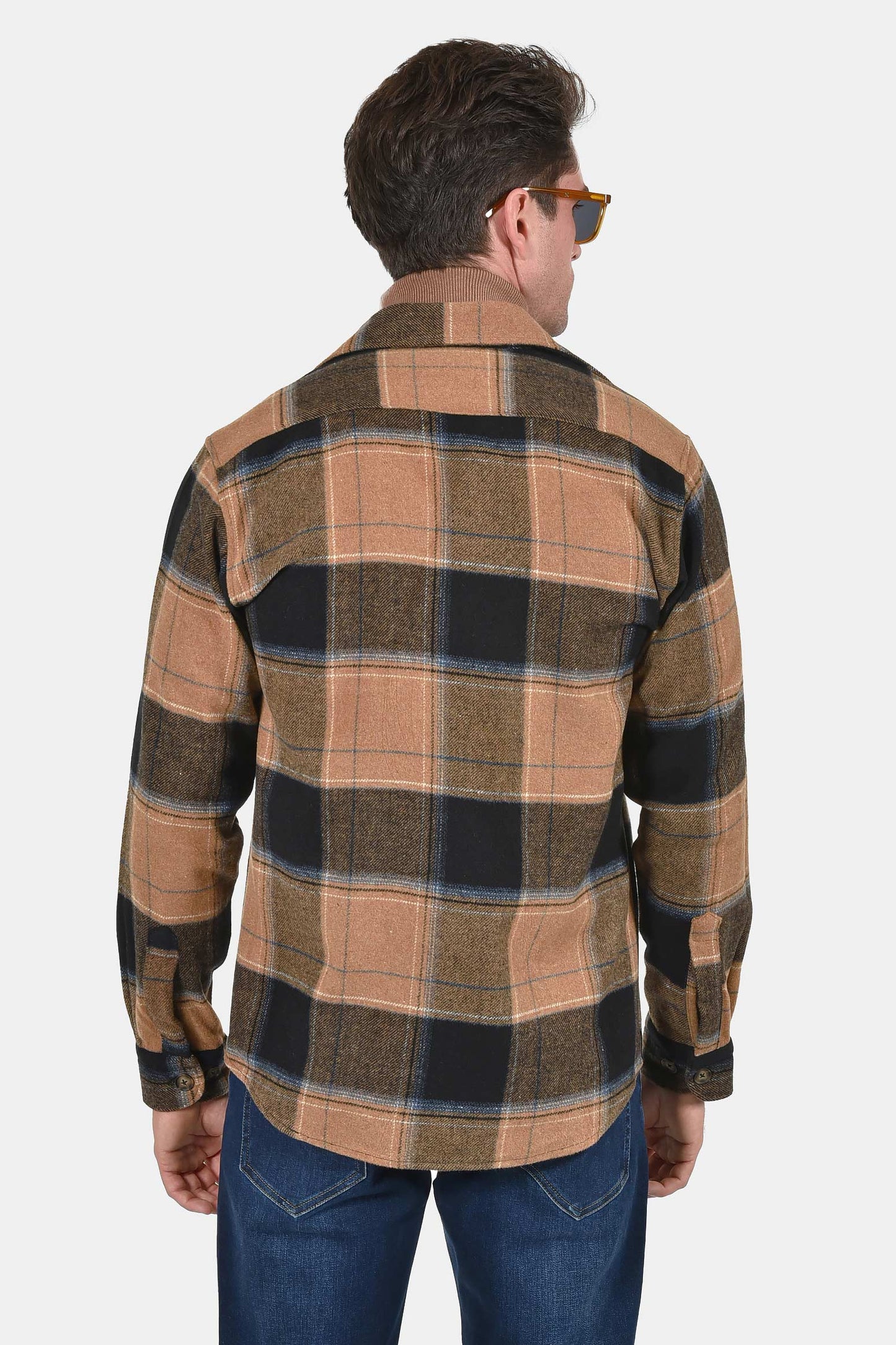 ανδρικό-overshirt-normal-fit-με-μεγάλο-καρό