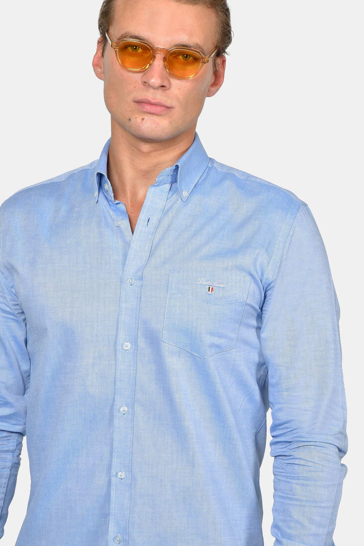 ανδρικό-button-down-πουκάμισο-normal-fit-100%-βαμβάκι-&-all-day-άνεση