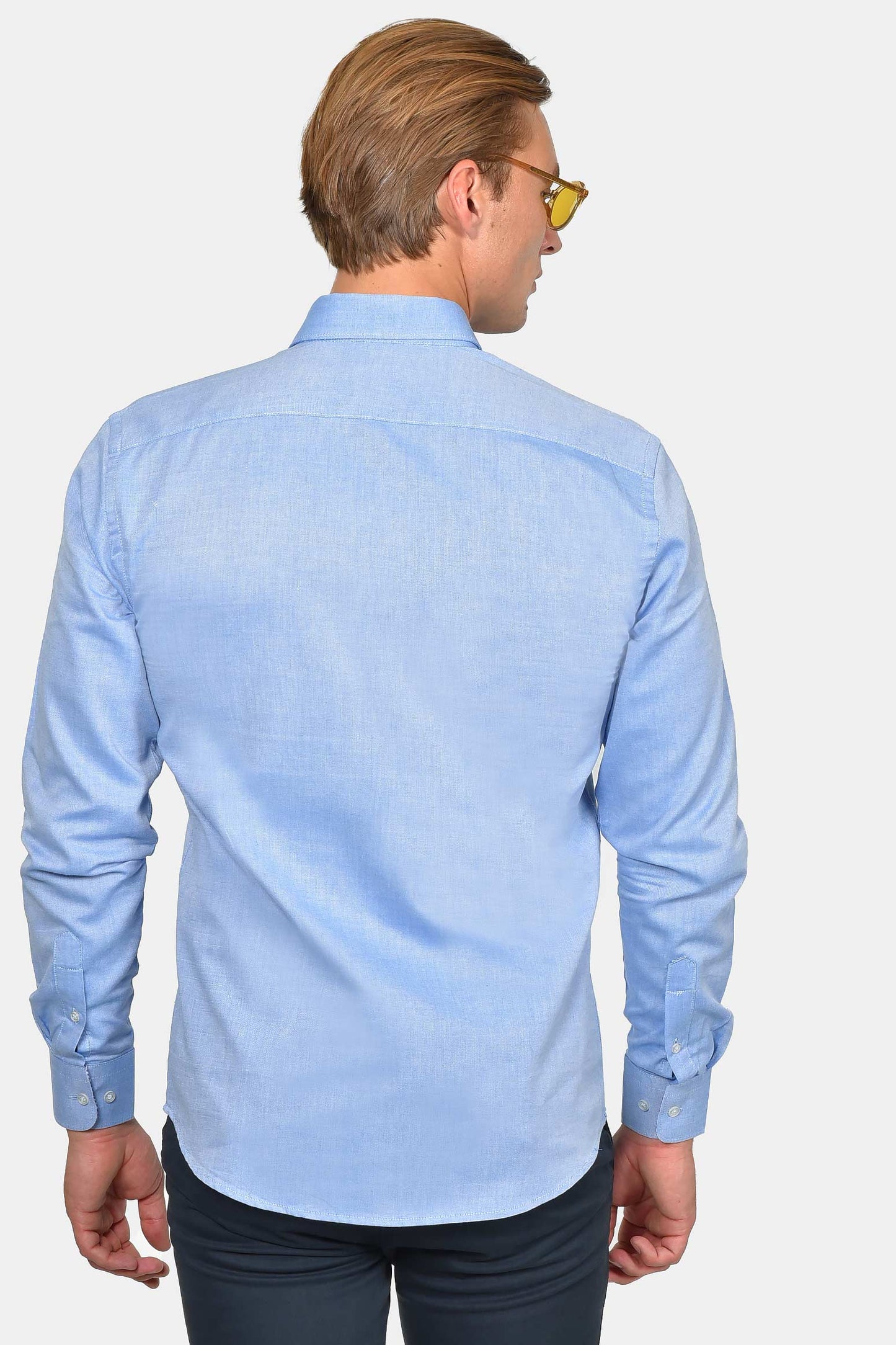 ανδρικό-button-down-πουκάμισο-normal-fit-100%-βαμβάκι-&-all-day-άνεση