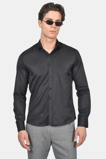 ανδρικό-επίσημο-πουκάμισο-slim-fit-με-γυαλιστερή-ύφανση