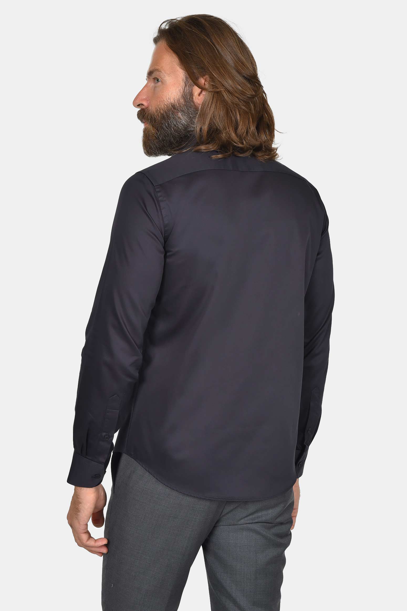 ανδρικό-μονόχρωμο-επίσημο-πουκάμισο-100%-βαμβάκι