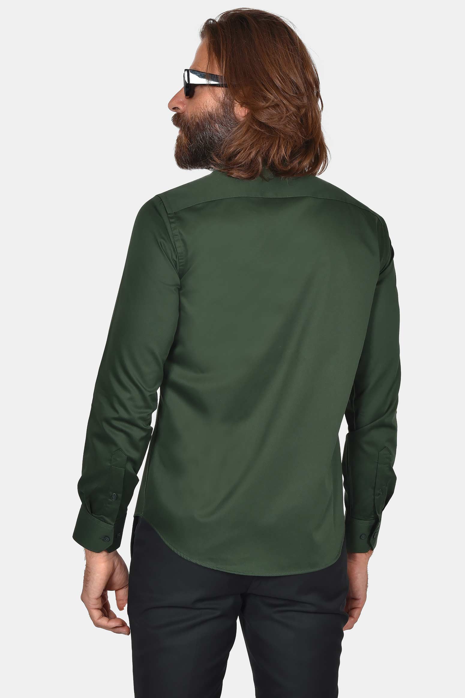 ανδρικό-μονόχρωμο-επίσημο-πουκάμισο-100%-βαμβάκι