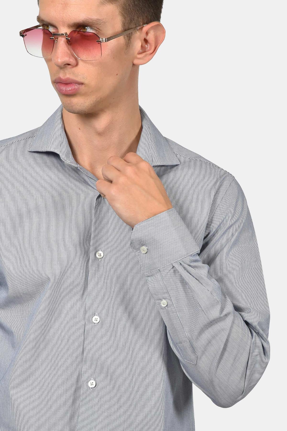 ανδρικό-επίσημο-πουκάμισο-normal-fit-100%-βαμβακερό-με-κλασικό-γιακά-&-διακριτική-υφή