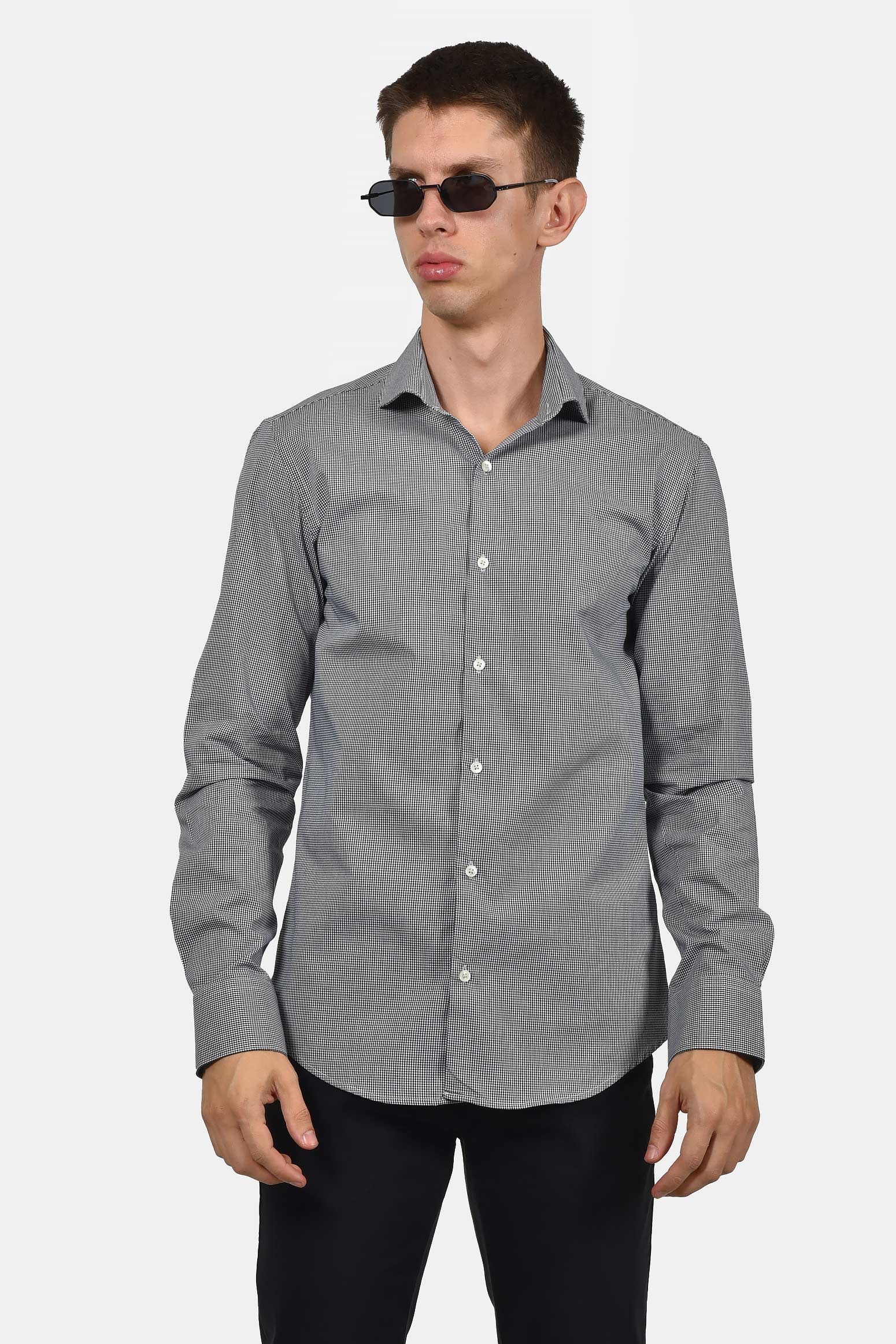 ανδρικό-πουκάμισο-ψιλό-καρό-normal-fit-100%-βαμβάκι